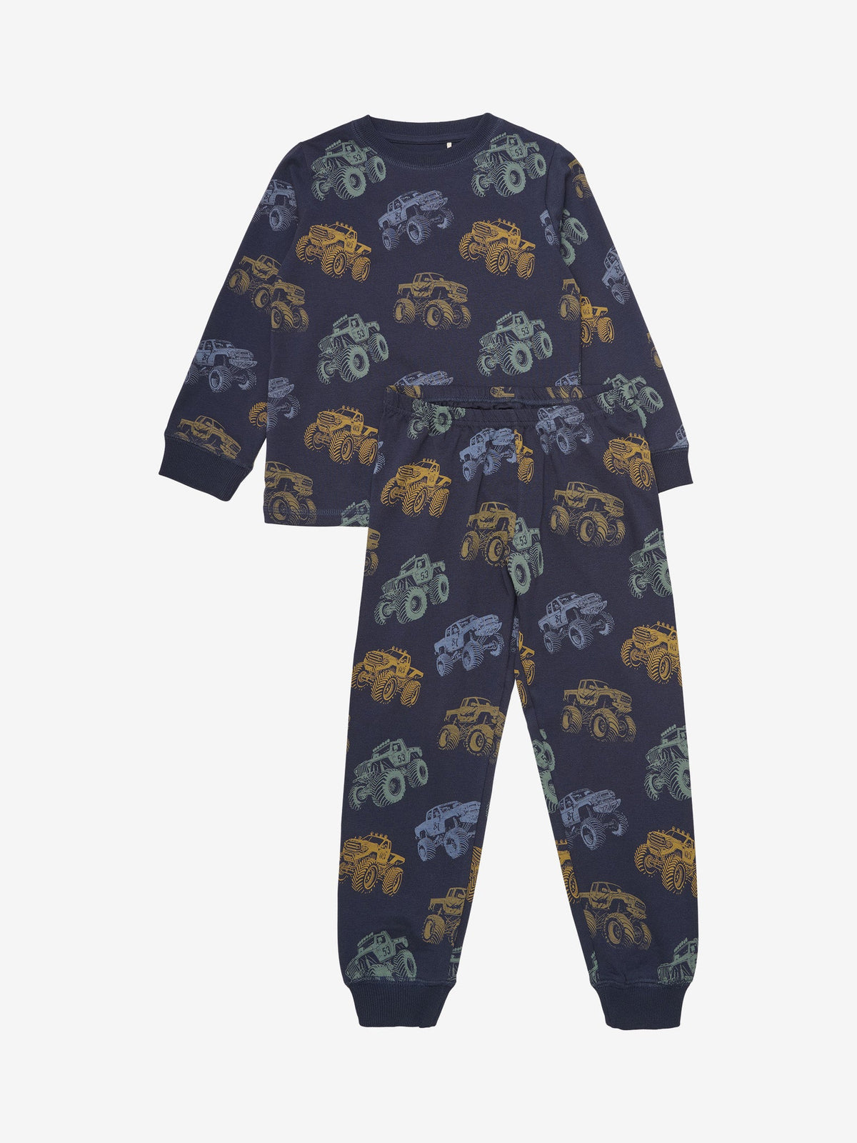 Pyjamas LS Set AOP Monstertruck - nila kids