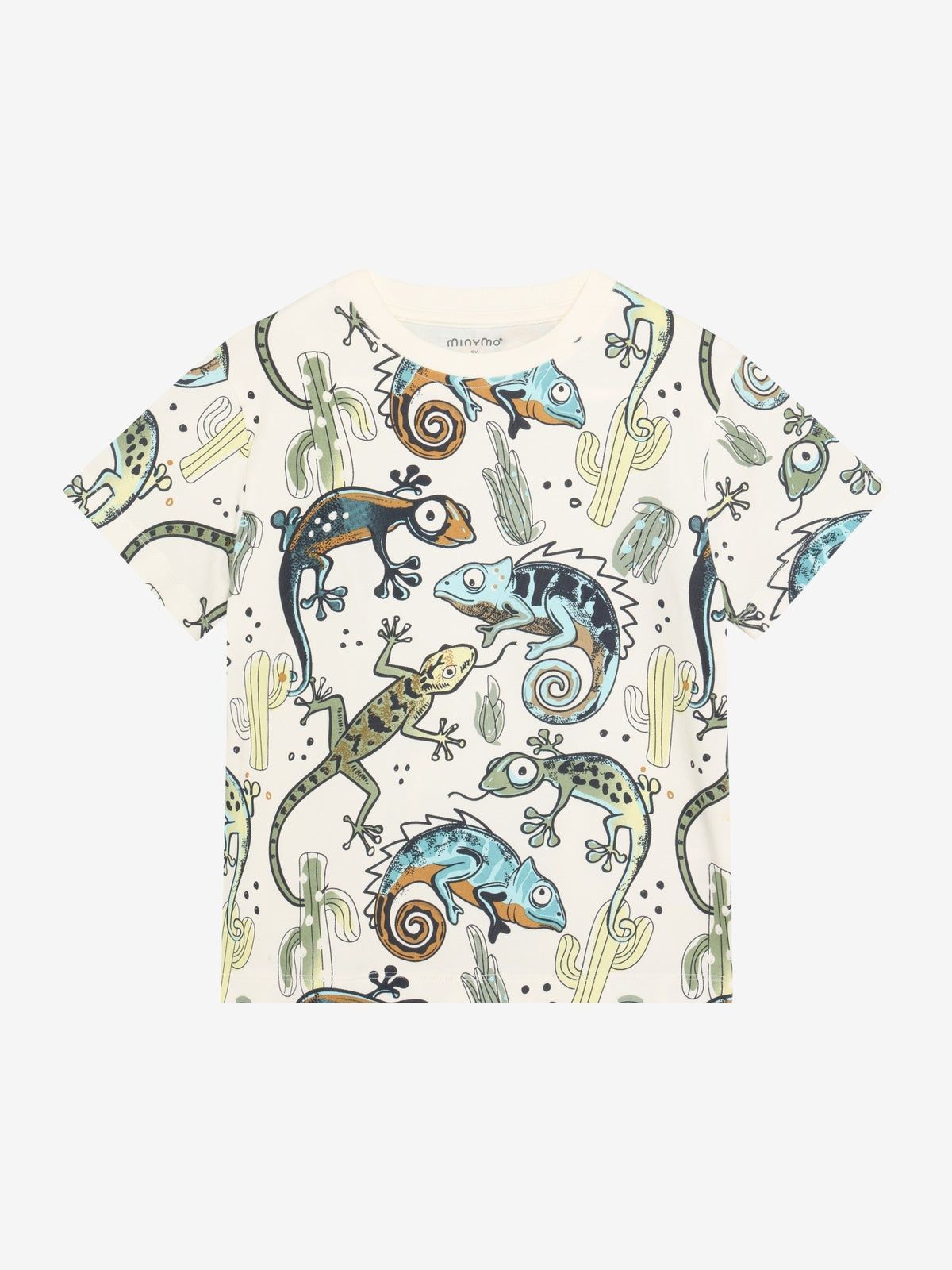 T-Shirt Kurzarm mit Allover-Print – Vanilla Ice - nila kids