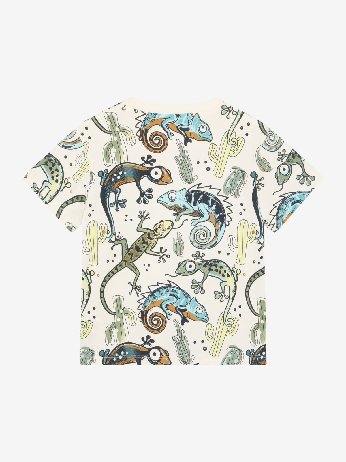 T-Shirt Kurzarm mit Allover-Print – Vanilla Ice - nila kids