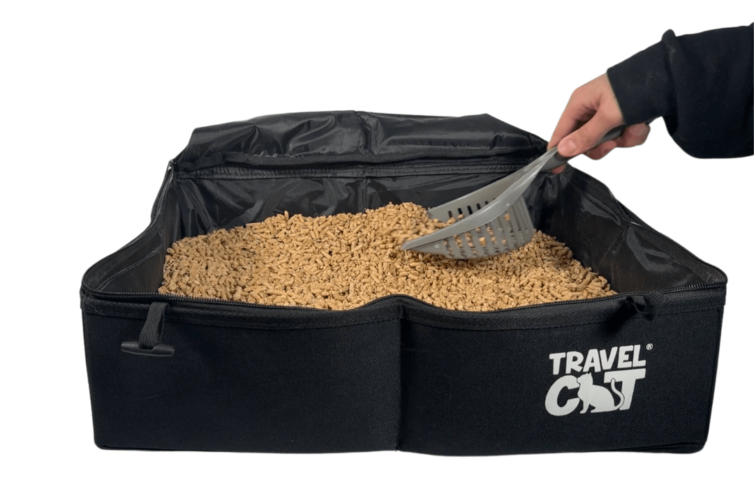 Arenero de Viaje "The Porta-Pawty" - Baño Portátil para Gatos