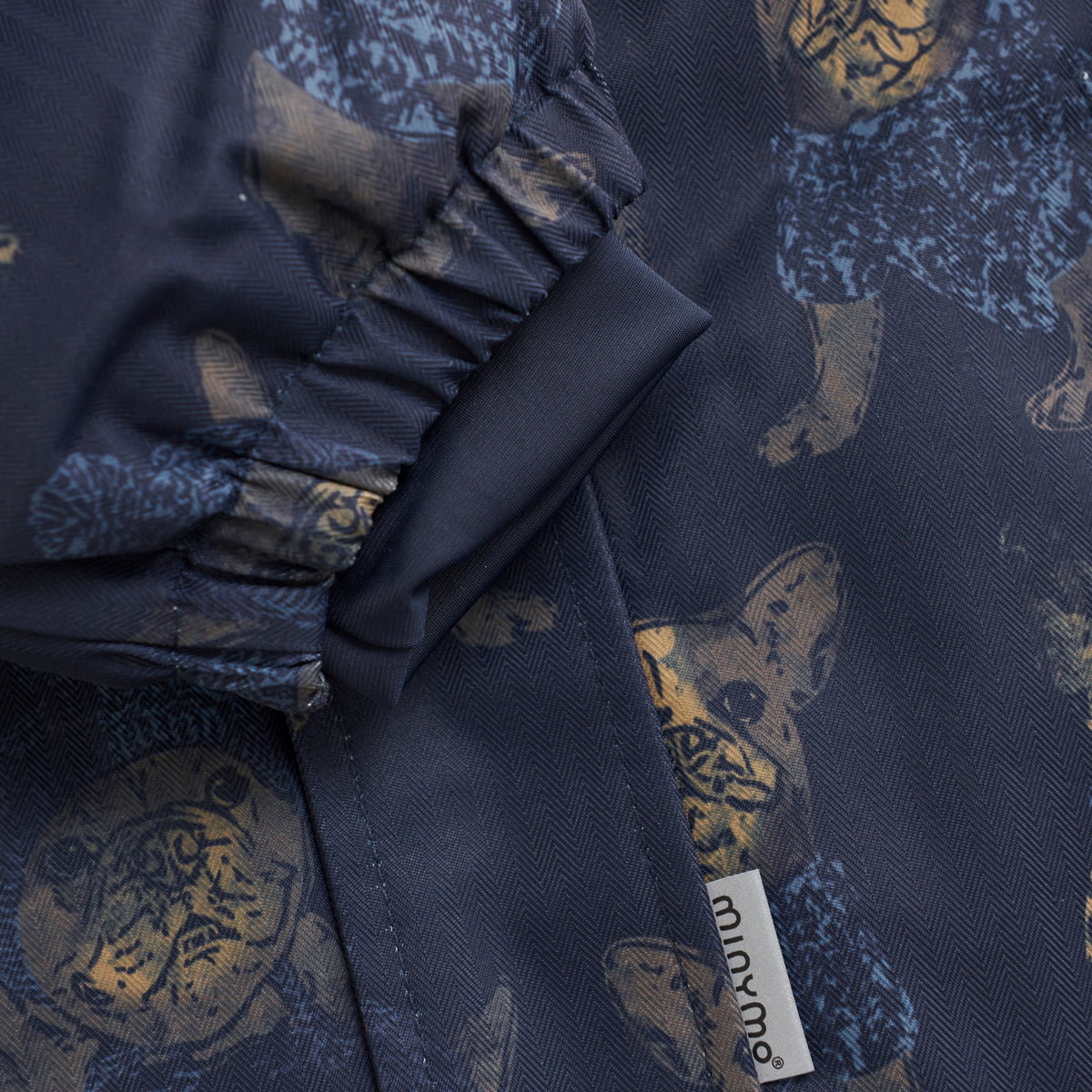 Winterjacke Hunde-Print