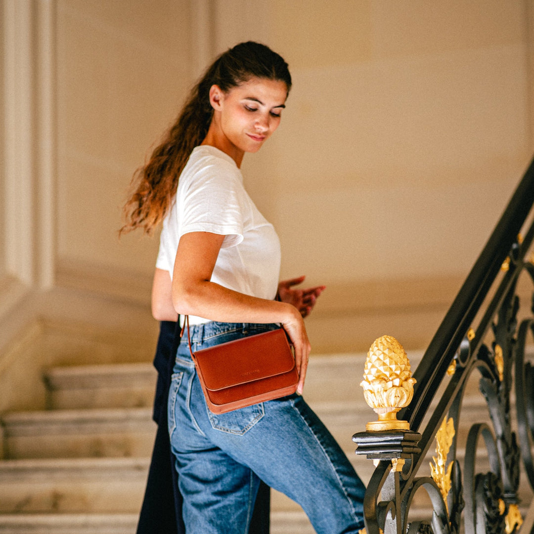 Crossbody Bag Compact Whisky