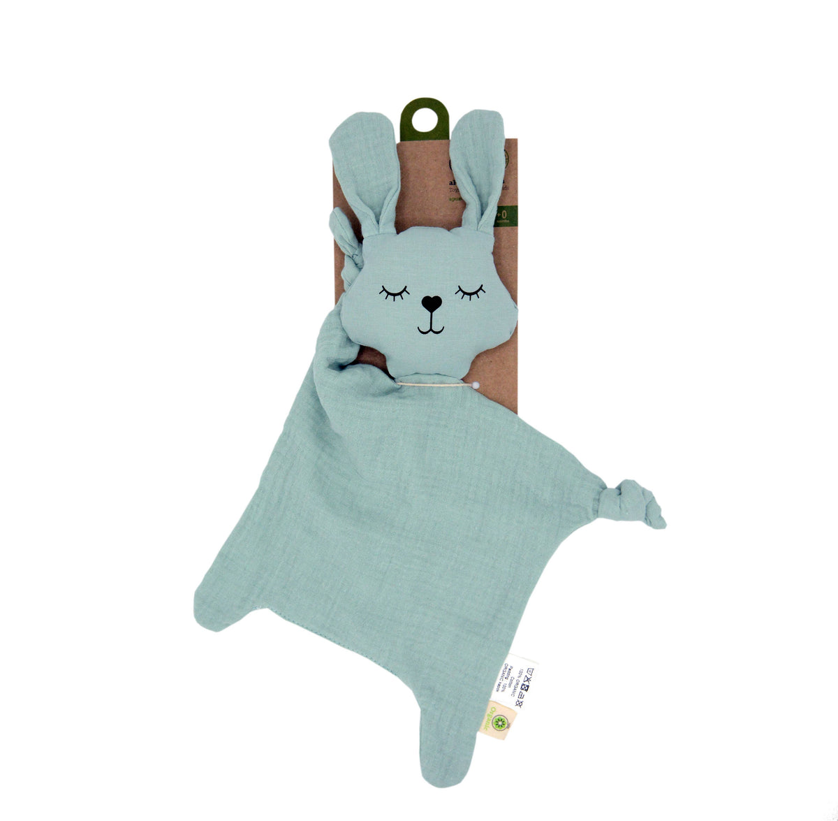 Bio Kuscheltier Hase für Babys aus Baumwolle - nila kids