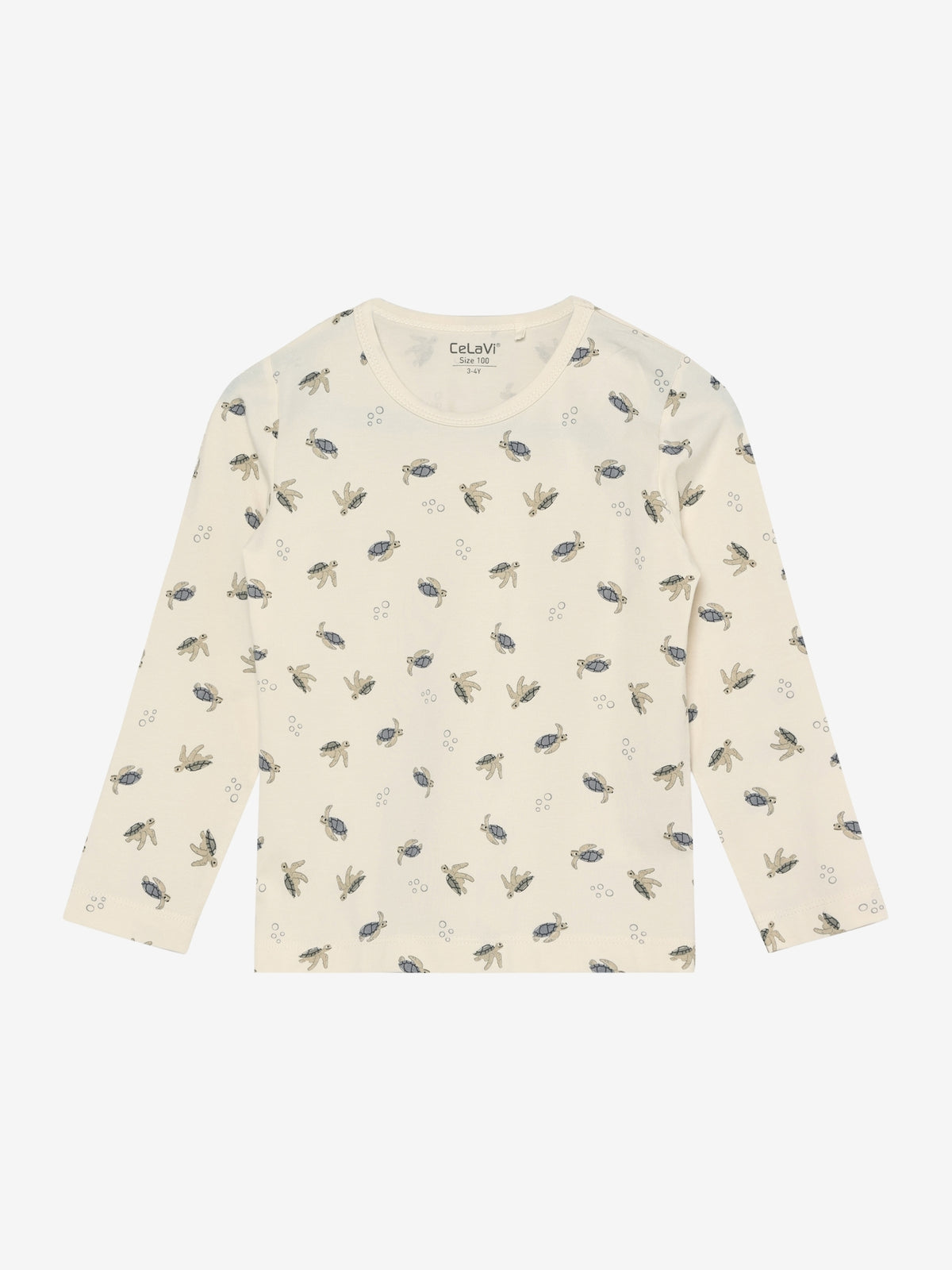 Summer Pyjamas Set Schildkröten langarm aus Bambus - nila kids