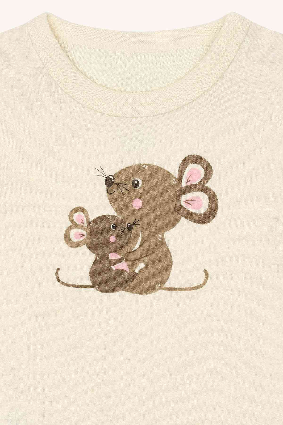 Baloo - Body Wolle/Bambusviskose Mäuse - nila kids