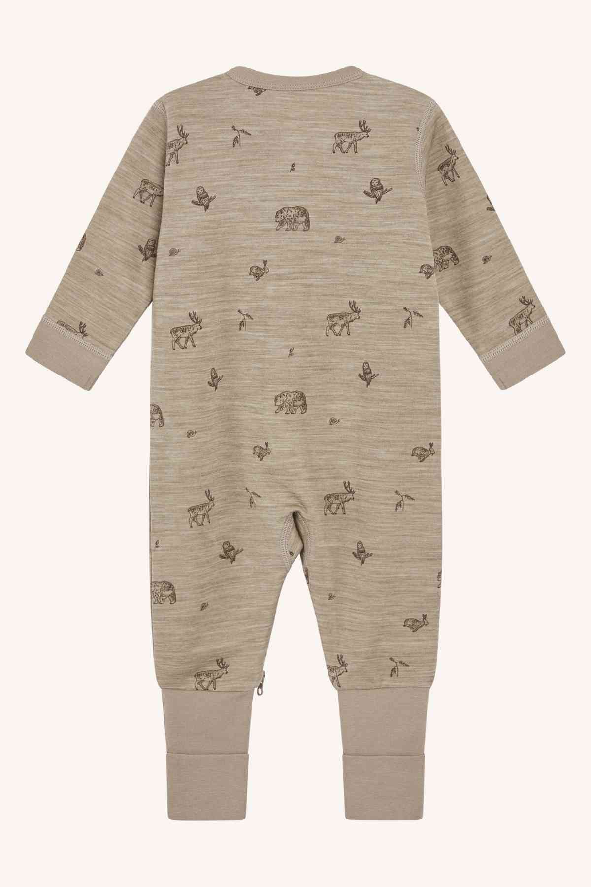 HCManu - Pyjama Wolle/Bambusviskose - nila kids