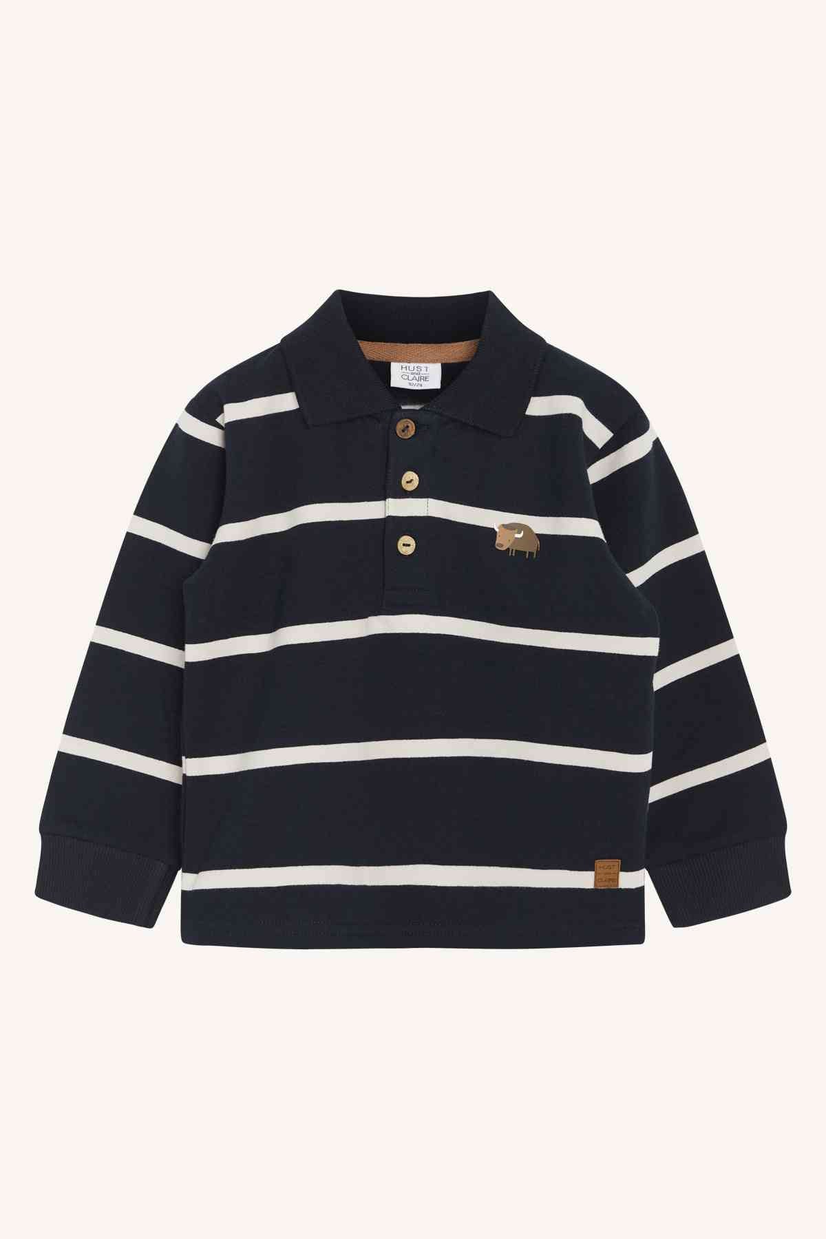 HCSune - Sweatshirt gestreift Kuh-Print - nila kids