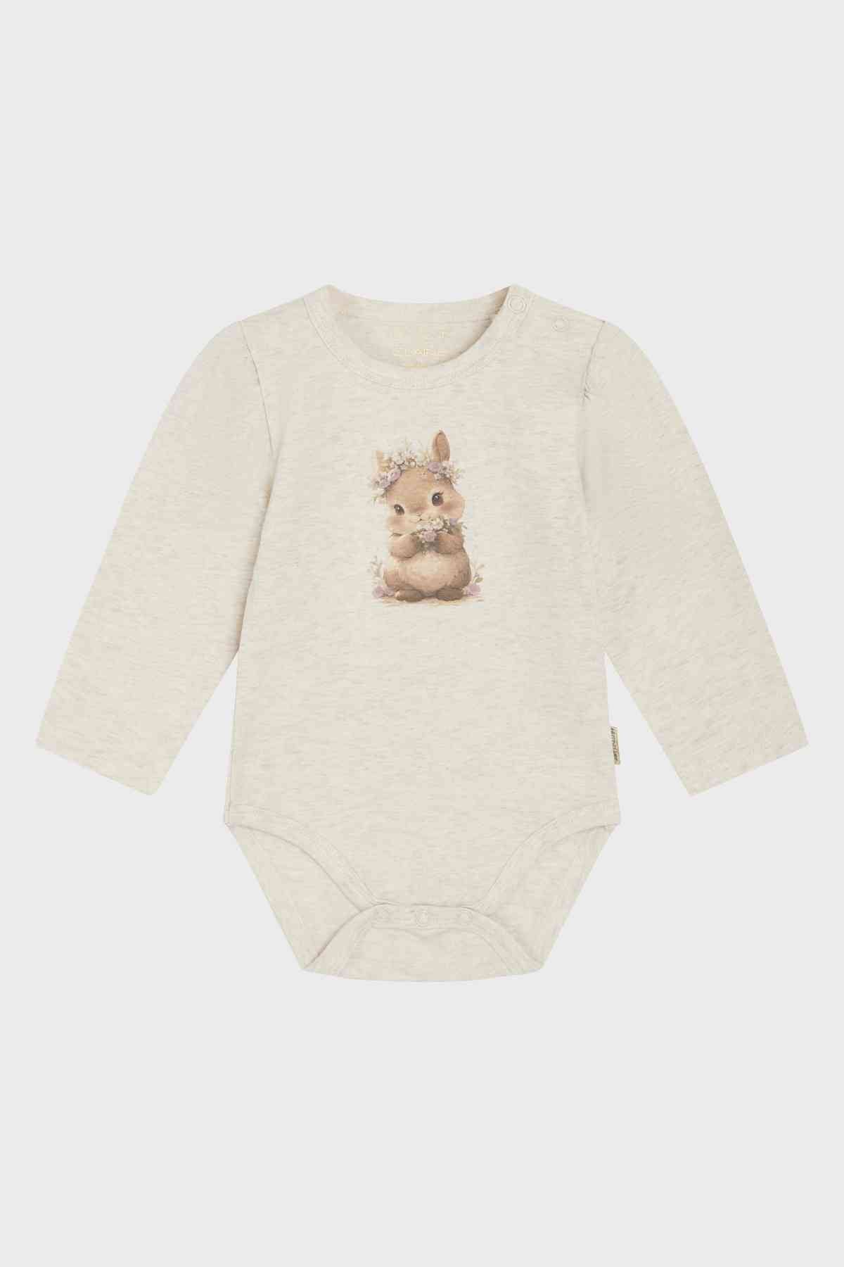 HCBritt - Langarmbody Hase - nila kids