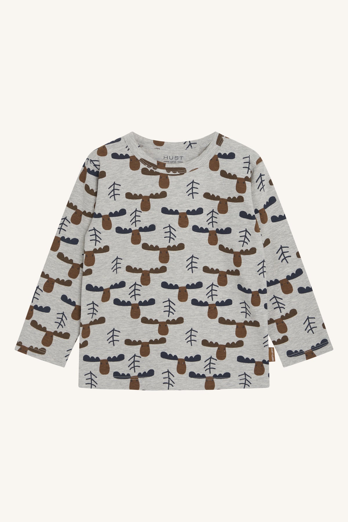 HCAnton - Langarmshirt Elch-Print - nila kids