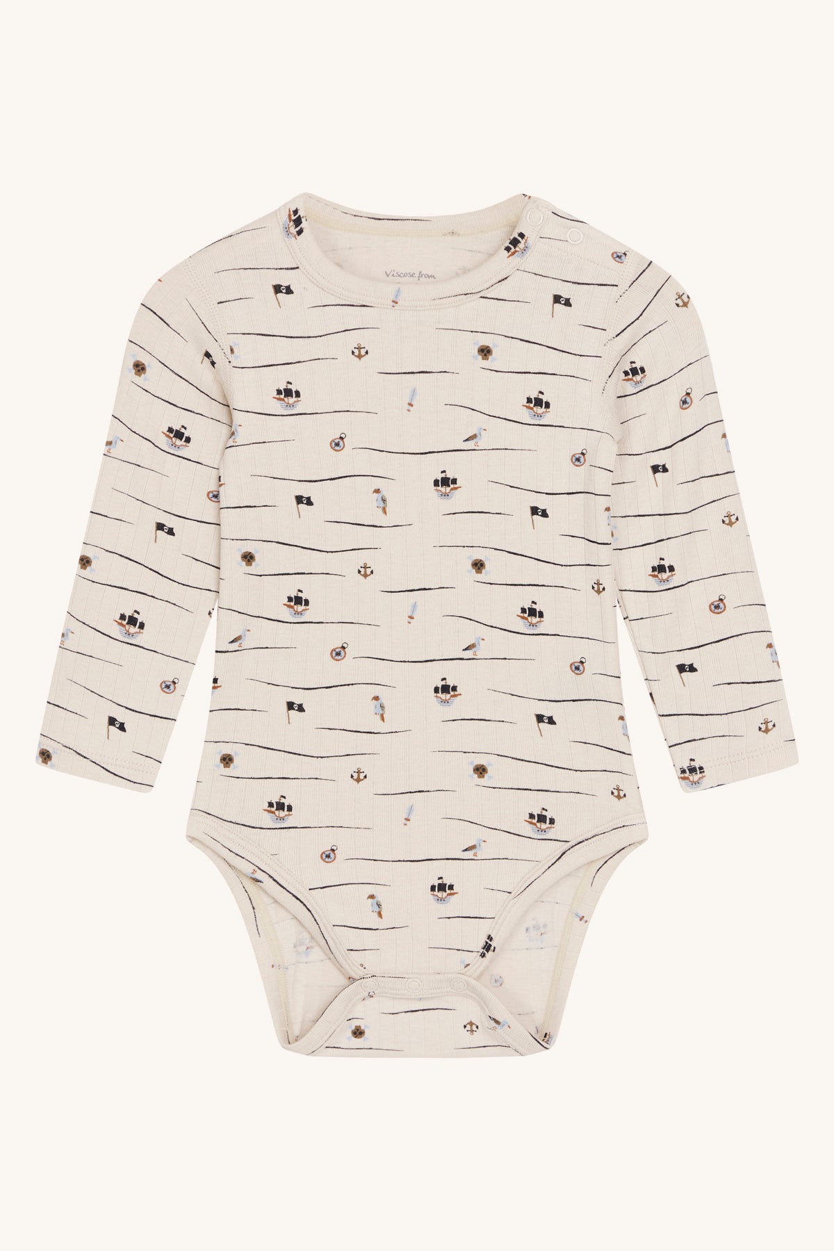 HCBuller - Body langarm Bambus - nila kids