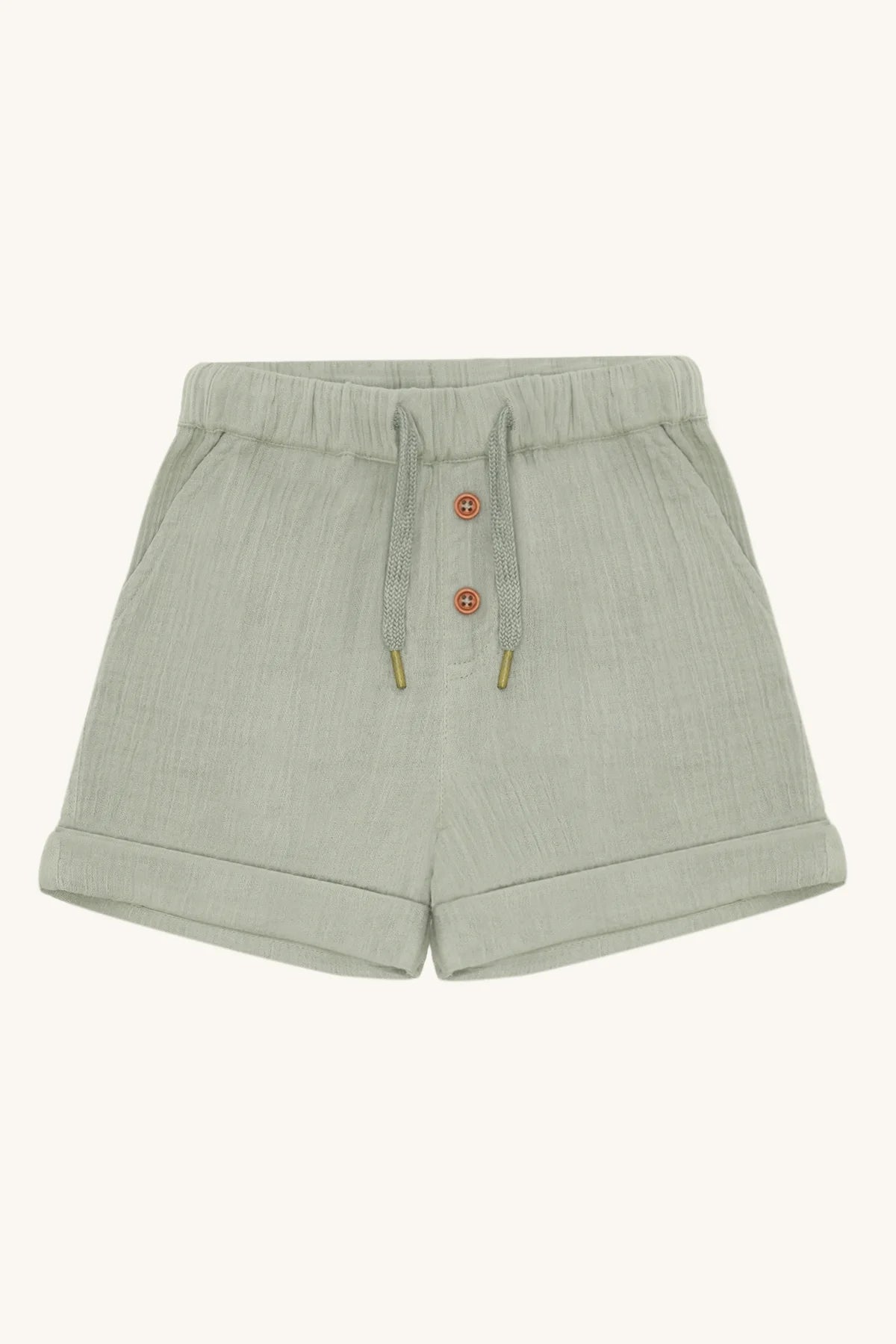 HCHaggi Muslin Shorts Iceberg - nila kids