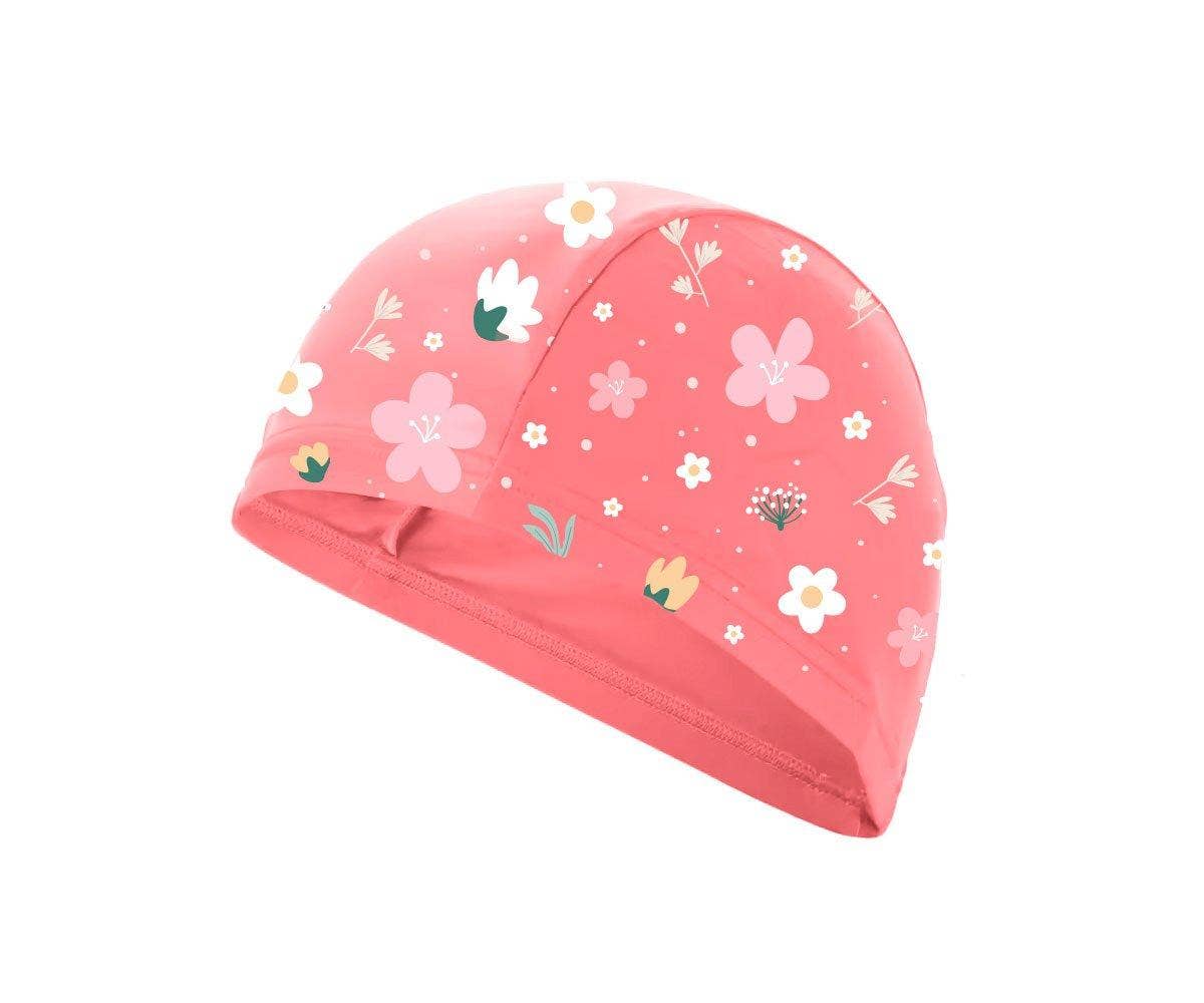 Kinder-Schwimmkappe mit Blumen M - nila kids