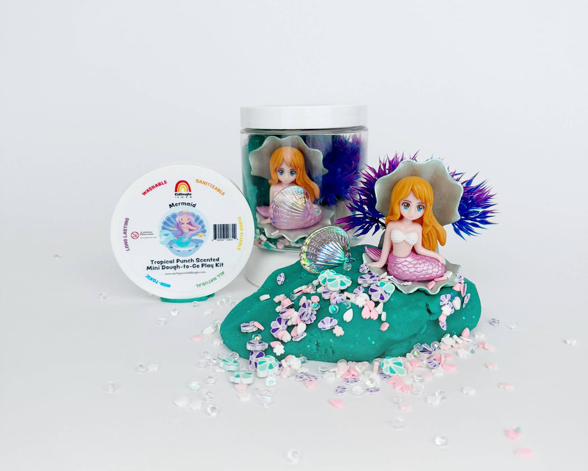 Mermaid Mini Dough-To-Go - nila kids