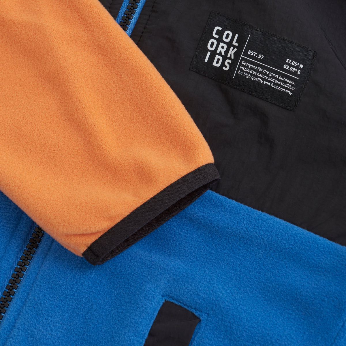 Fleecejacke Blau