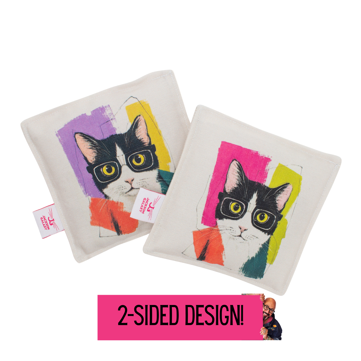 Cat Nerd Pop Art Bundle - Limited Edition Toy Collection by Jackson Galaxy