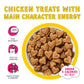 Chicken Flavor Crunchy Cat Treats by BFF Toodzies