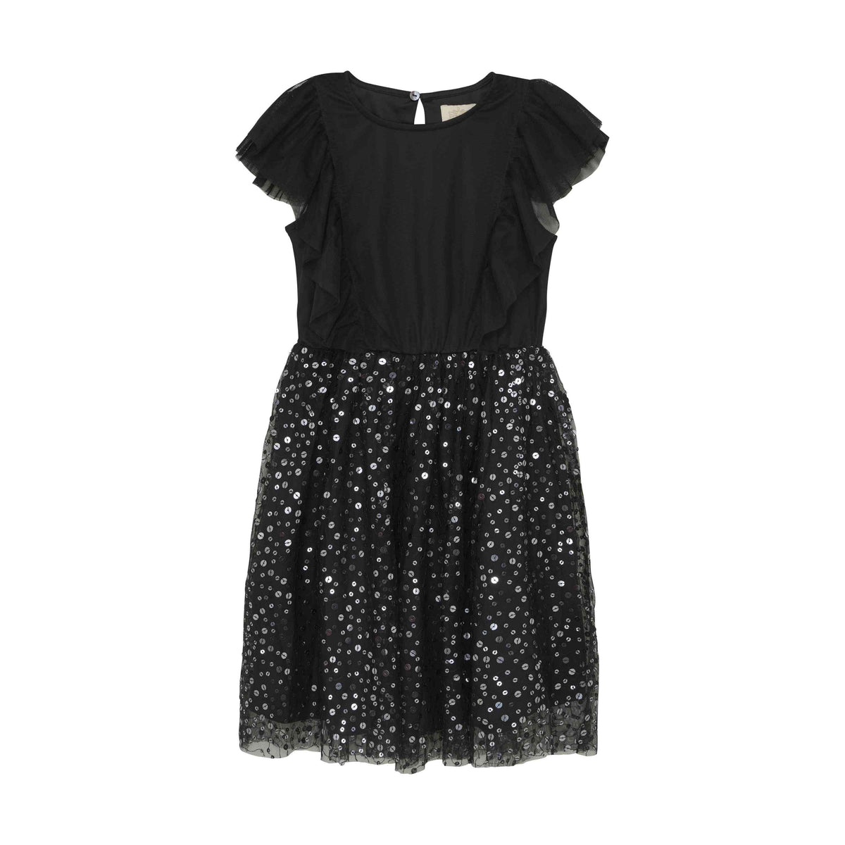 Meshkleid schwarz