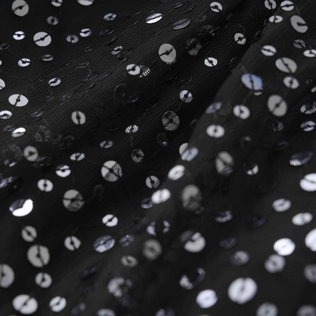 Meshkleid schwarz