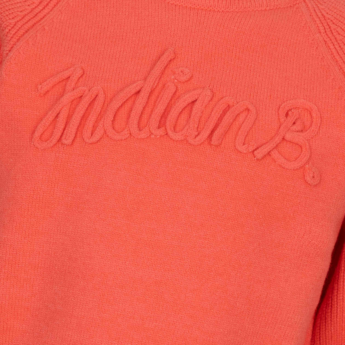 Strickpullover in Lachs