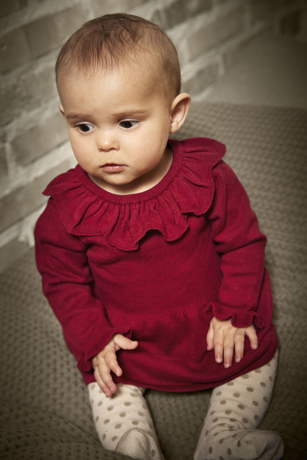 Langarm Strickkleid - nila kids