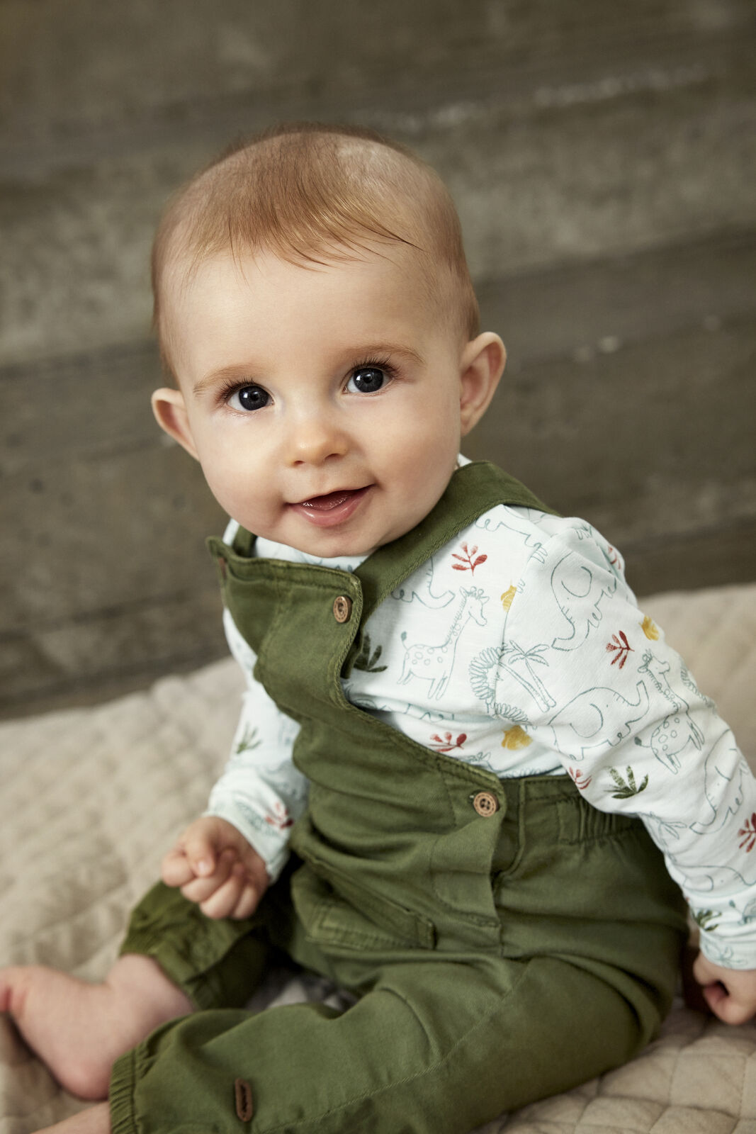 Langarm Shirt Junge Tiere - nila kids