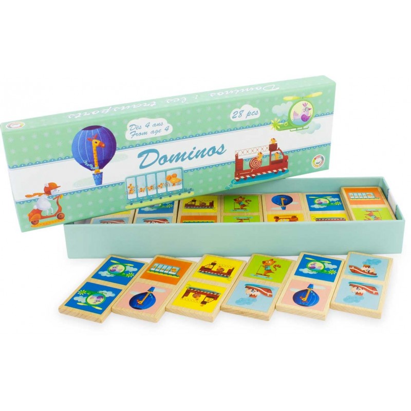 Dominos 28-Holzteile - nila kids