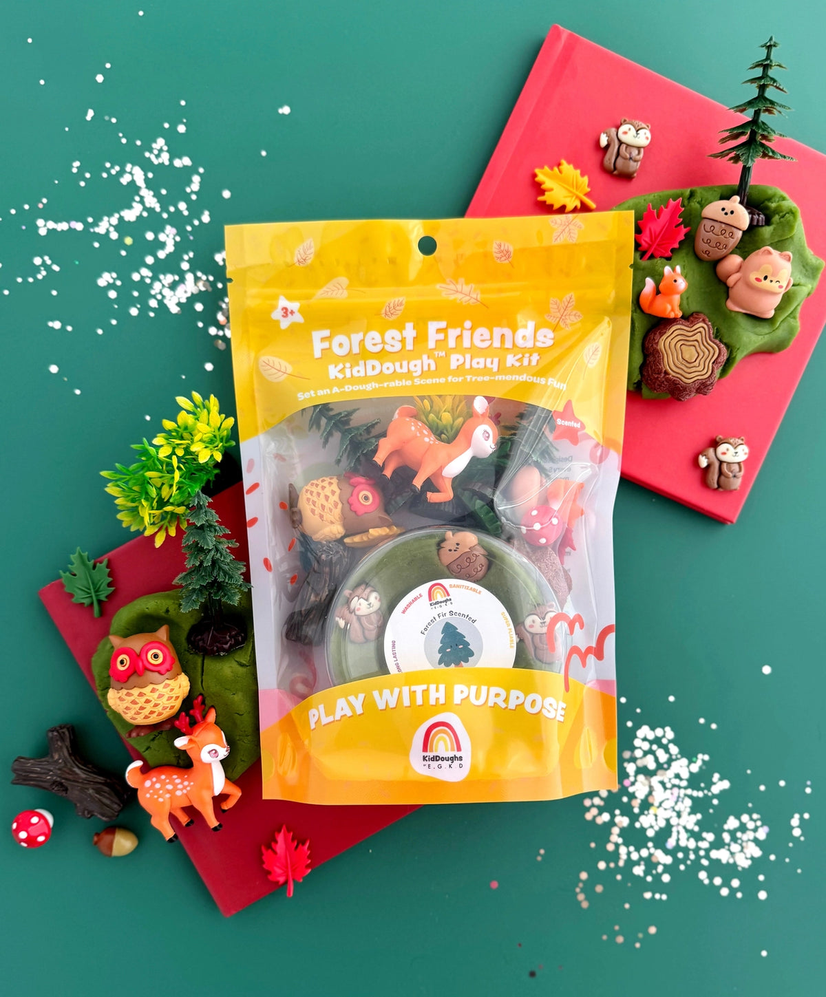 Forest Friends (Waldtanne) KidDough Spielset - nila kids