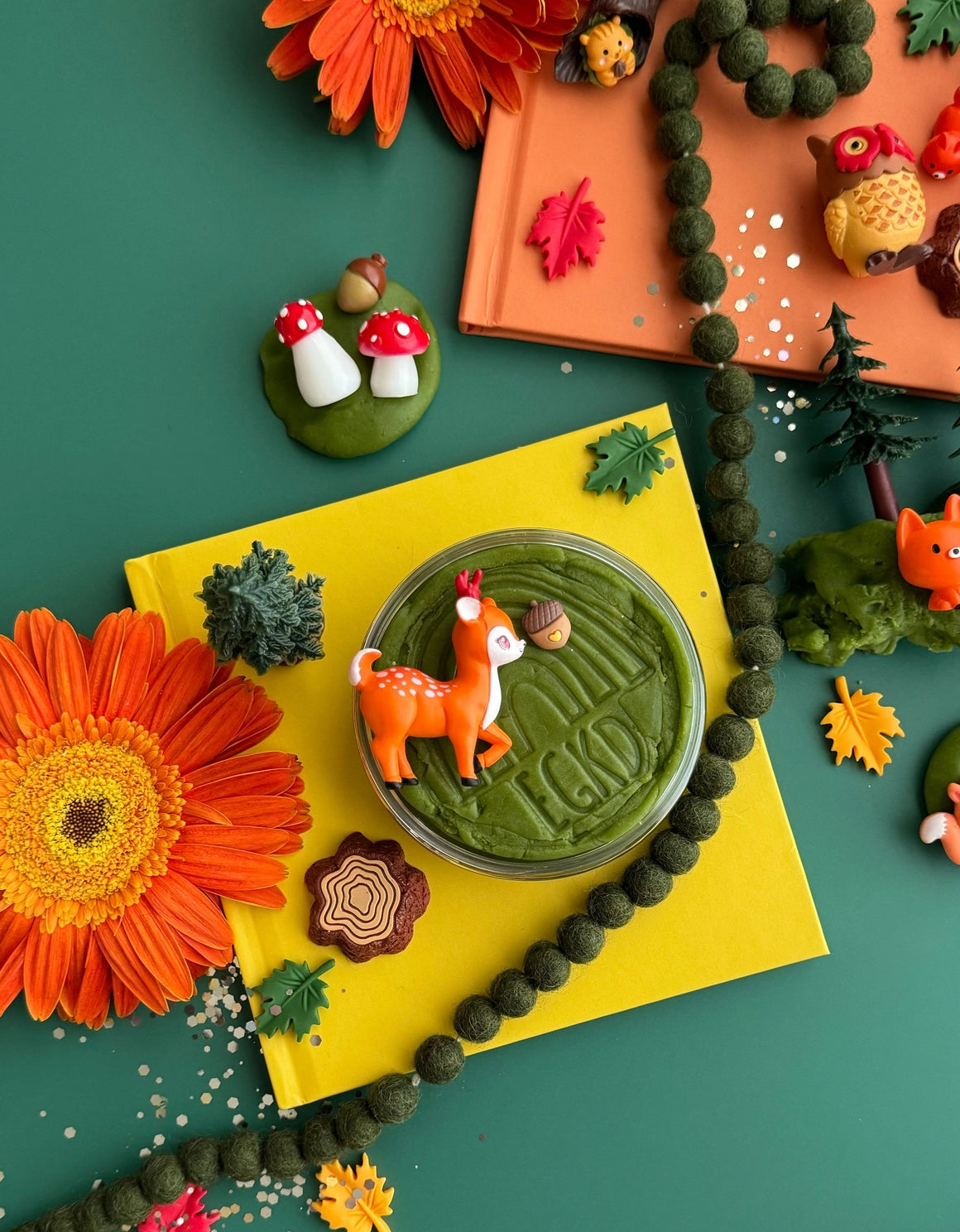 Forest Friends (Waldtanne) KidDough Spielset - nila kids