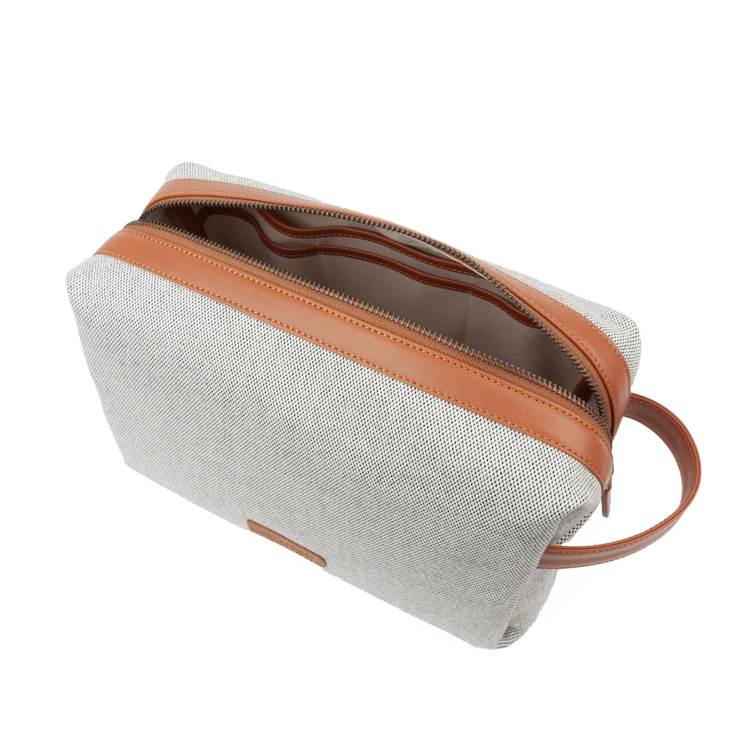 Grande trousse de toilette Canvas Caramel