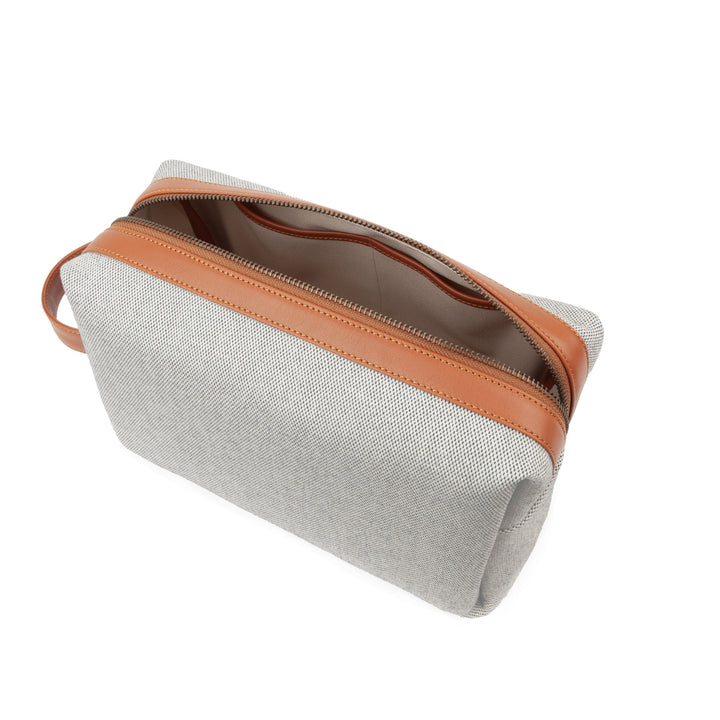 Grande trousse de toilette Canvas Caramel