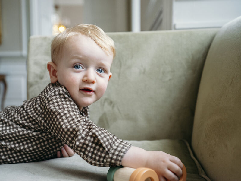 HCBertil - Hemd Body karriert - nila kids