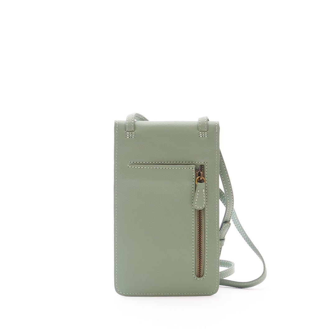 Étui téléphone avec poche zippée Mint