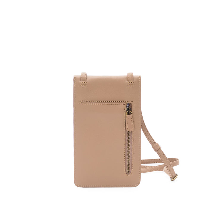 Phone Bag with Zip Pocket Sand