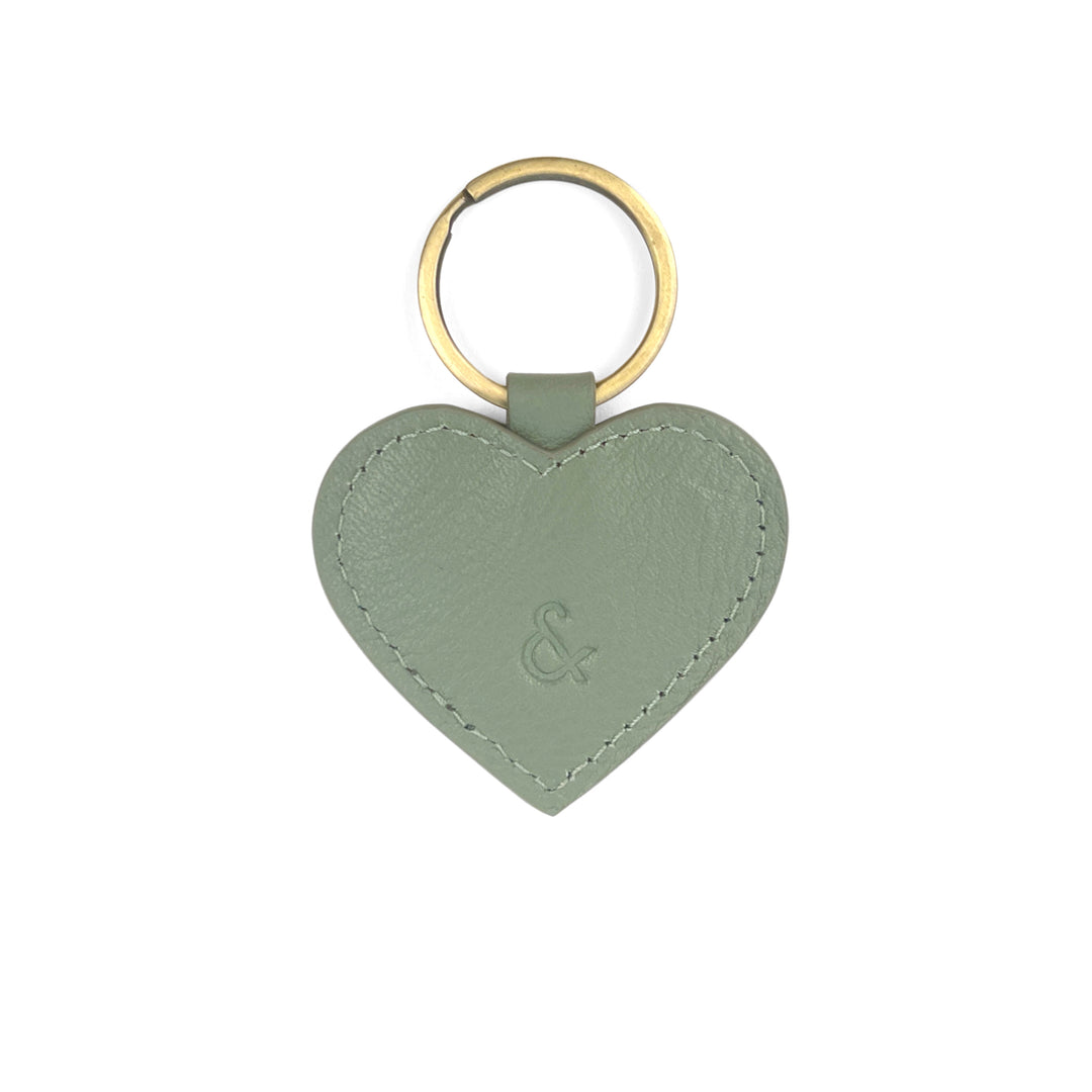 Keyring Heart Mint