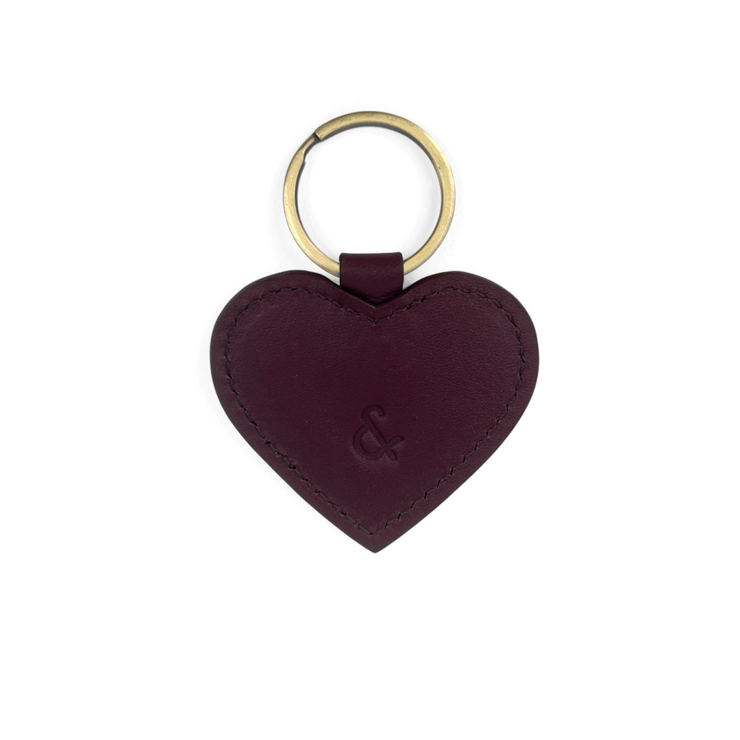 Porte-clés Coeur Plum
