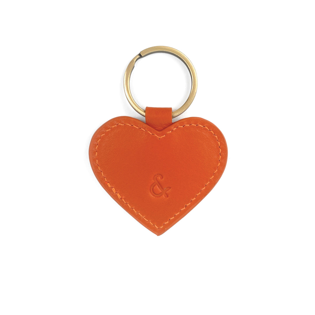 Porte-clés Coeur Terracotta