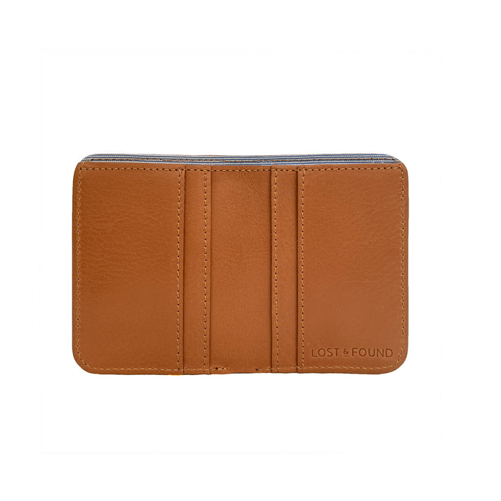 Portefeuille à cartes Caramel