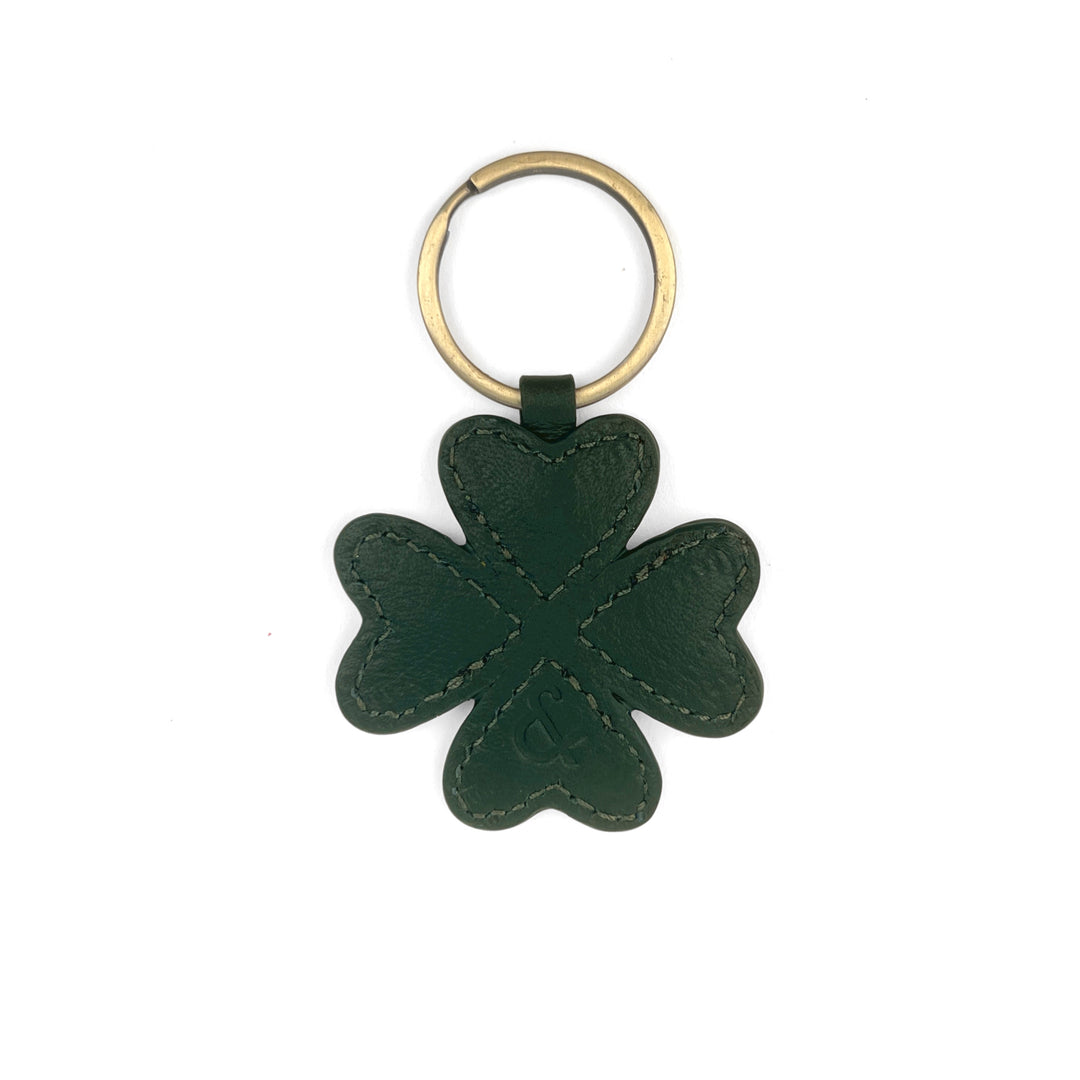 Keyring Four-Leaf Clover Forest