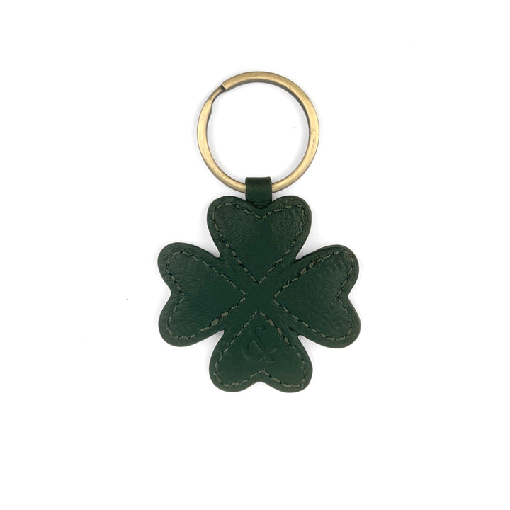 Keyring Four-Leaf Clover Forest