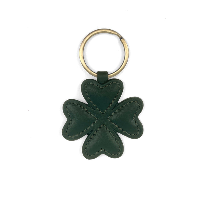 Keyring Four-Leaf Clover Forest