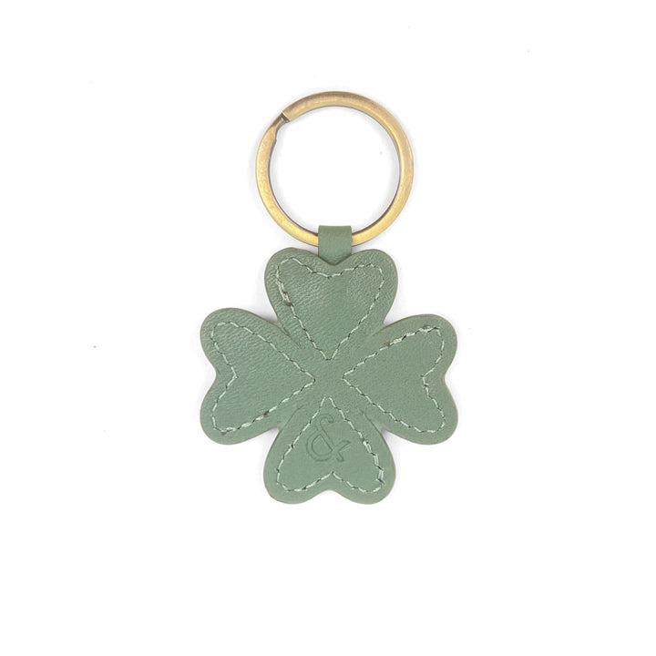 Keyring Four-Leaf Clover Mint