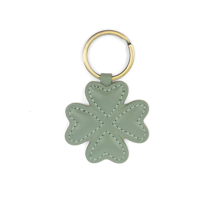 Keyring Four-Leaf Clover Mint