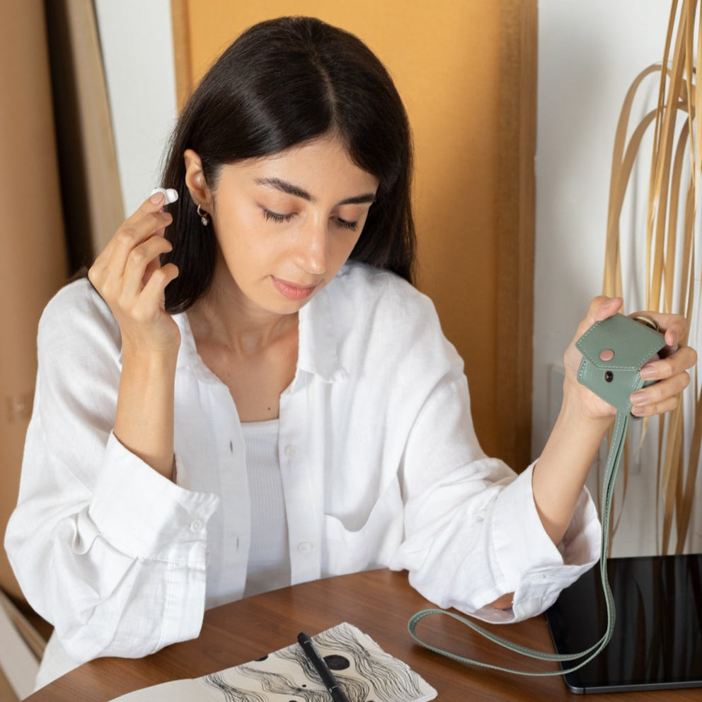 AirPods Etui Mint