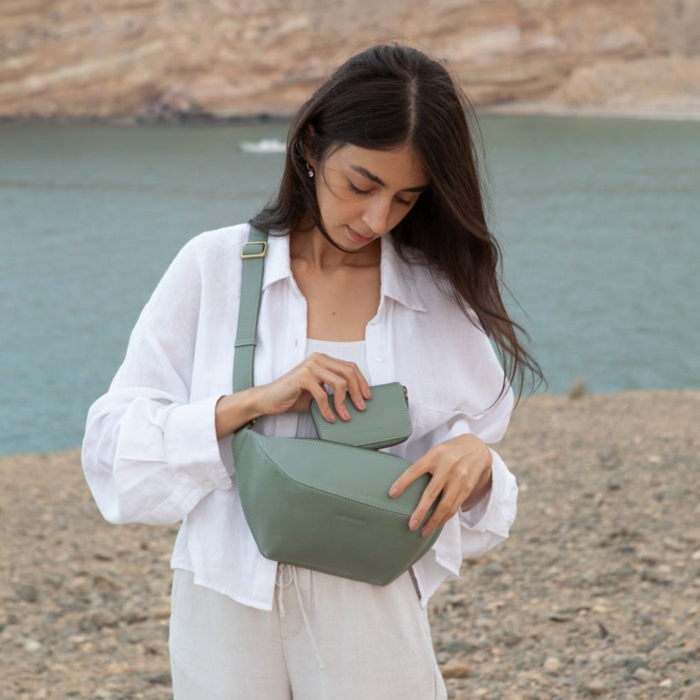 Bauchtasche klein Mint