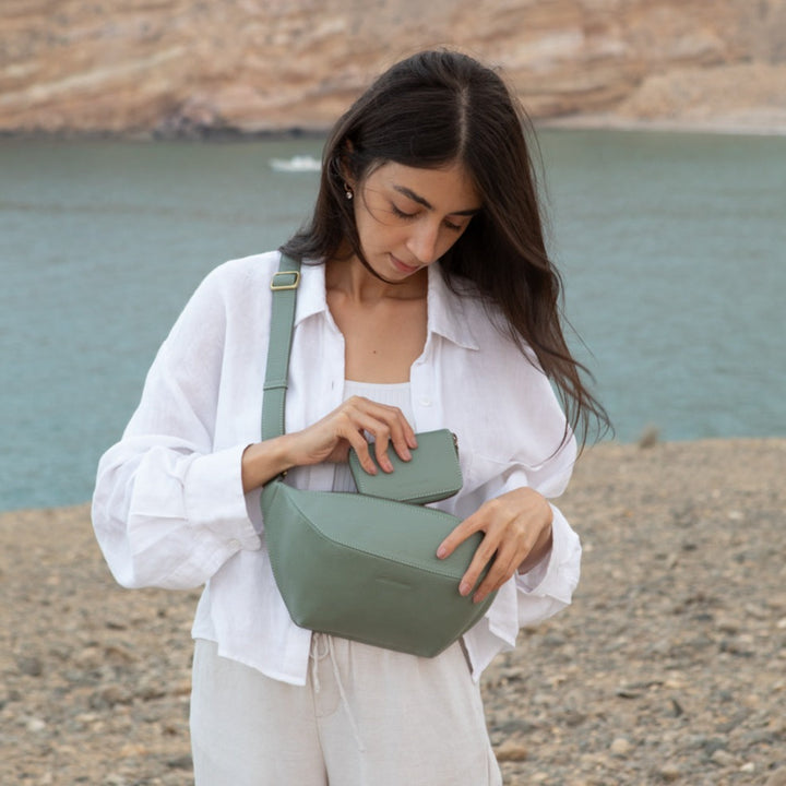Bauchtasche klein Mint
