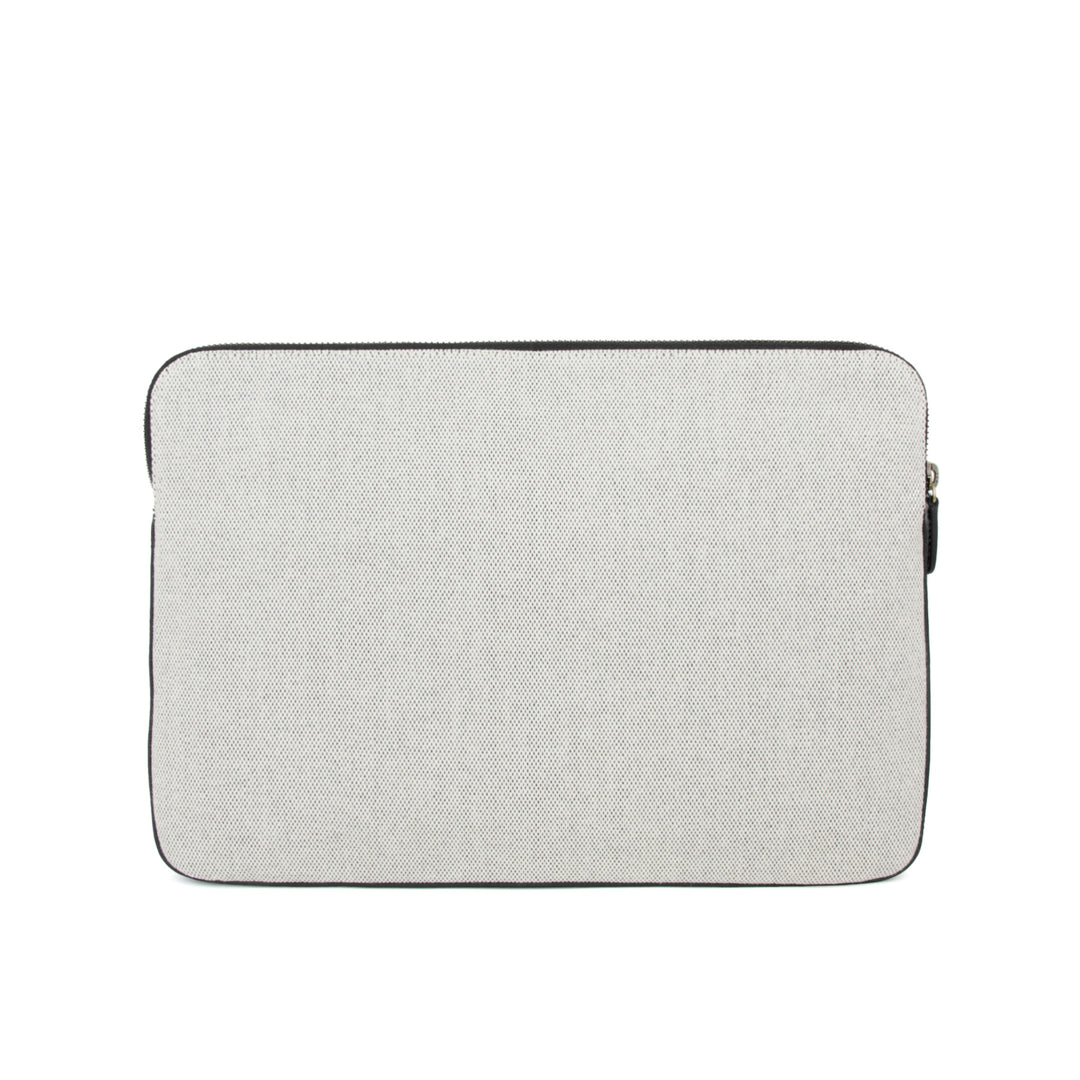 Laptop Hülle Canvas Black Rückseite