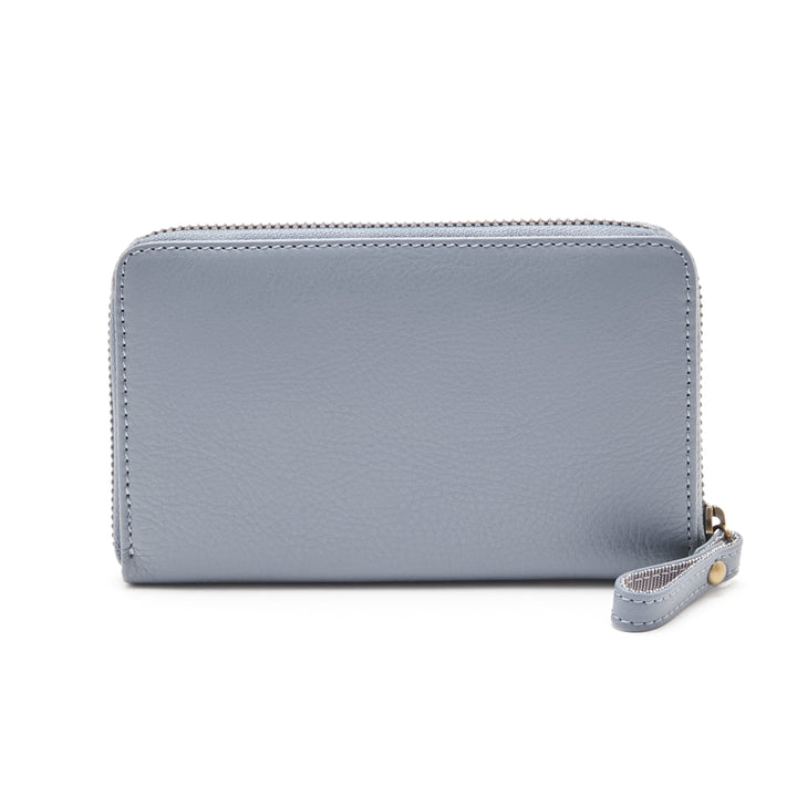 Portefeuille zippé moyen Ciel