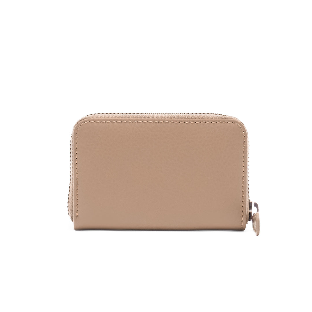 Mini Zip Around Wallet Sand