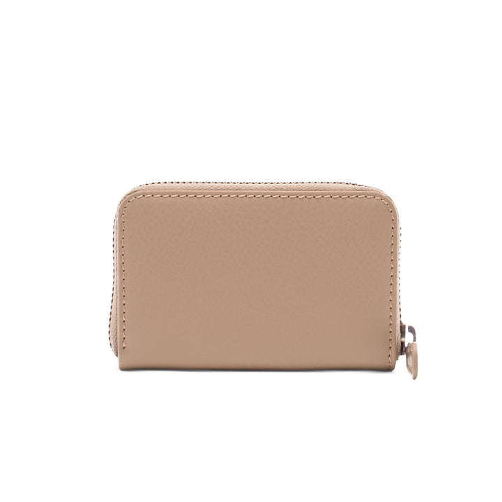 Mini Zip Around Wallet Sand