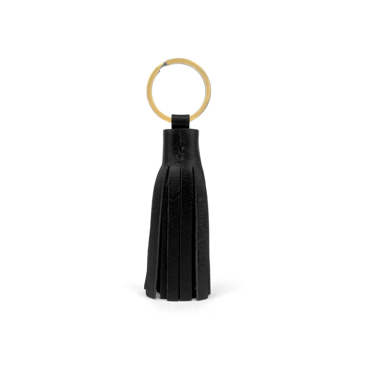 Keyring Tassel Black
